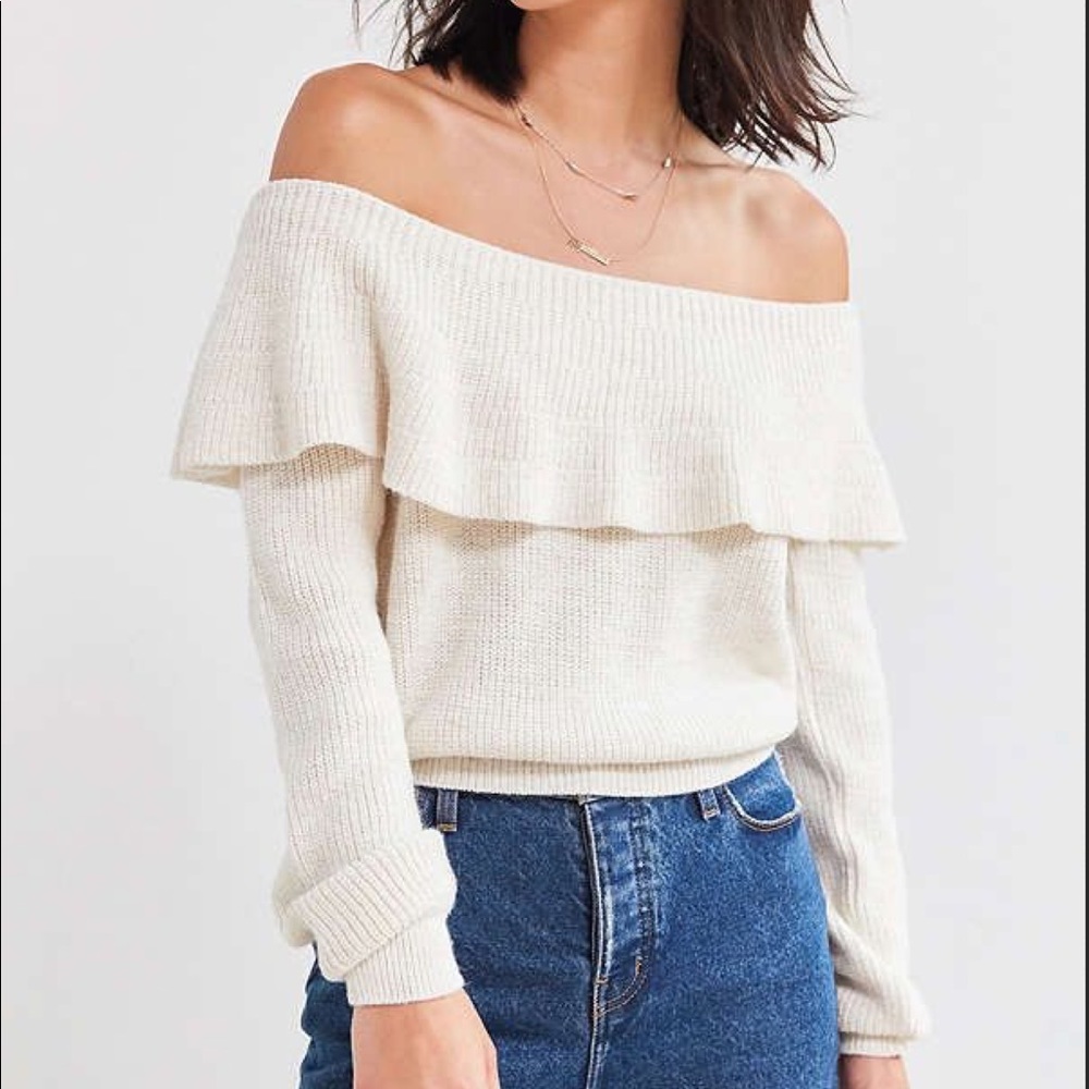 Kimchi Blue Off The Shoulder Sweater